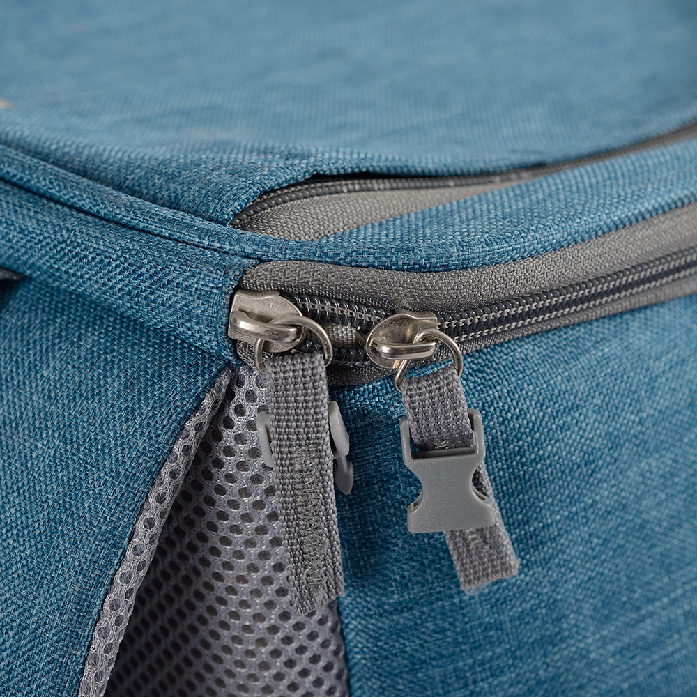 Oxford Pet Carrier Ba lô du lịch cho mèo thoáng khí Chốt nhỏ