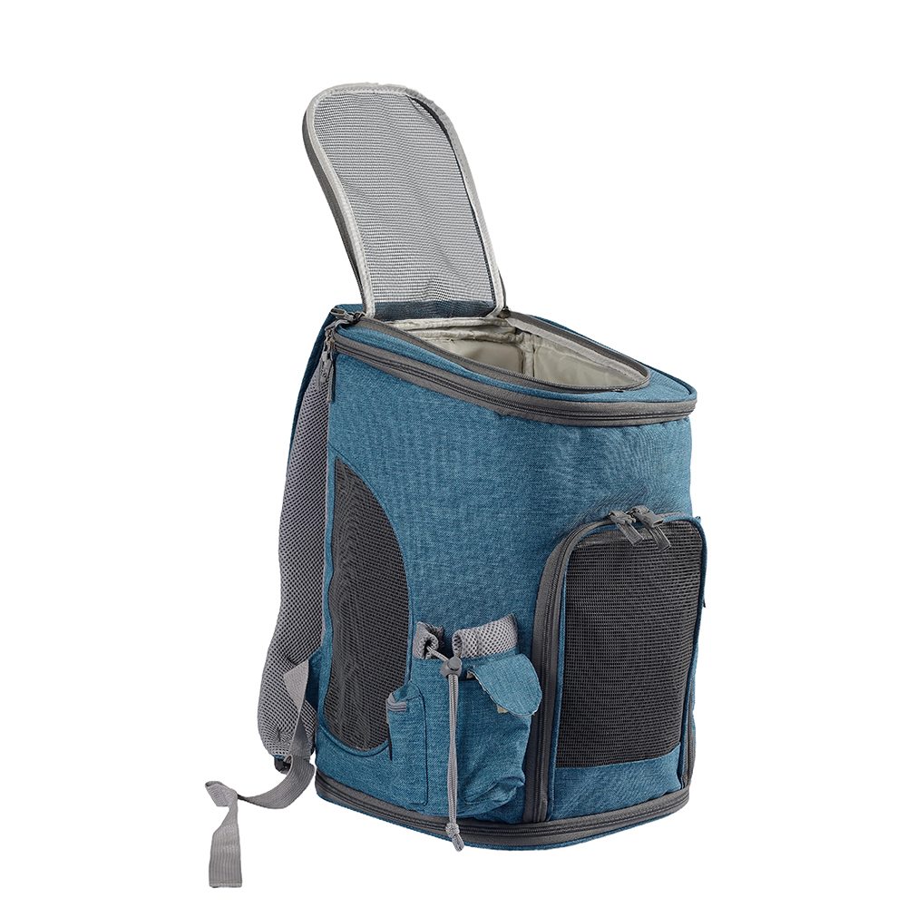 Oxford Pet Carrier Ba lô du lịch cho mèo thoáng khí Chốt nhỏ
