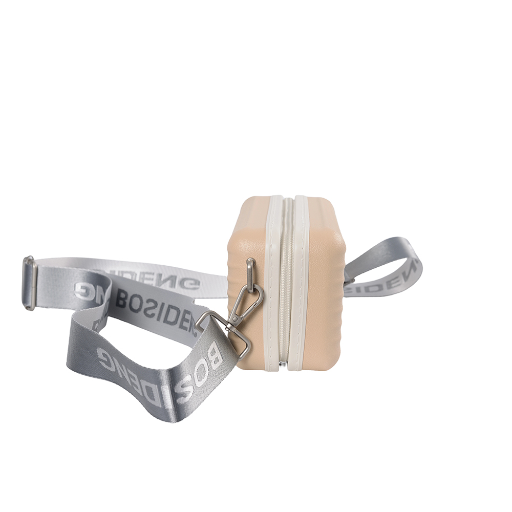 Hộp đựng đồ trang điểm mini 7 inch tùy chỉnh dây đeo chéo chất lượng cao hộp đựng cao cấp