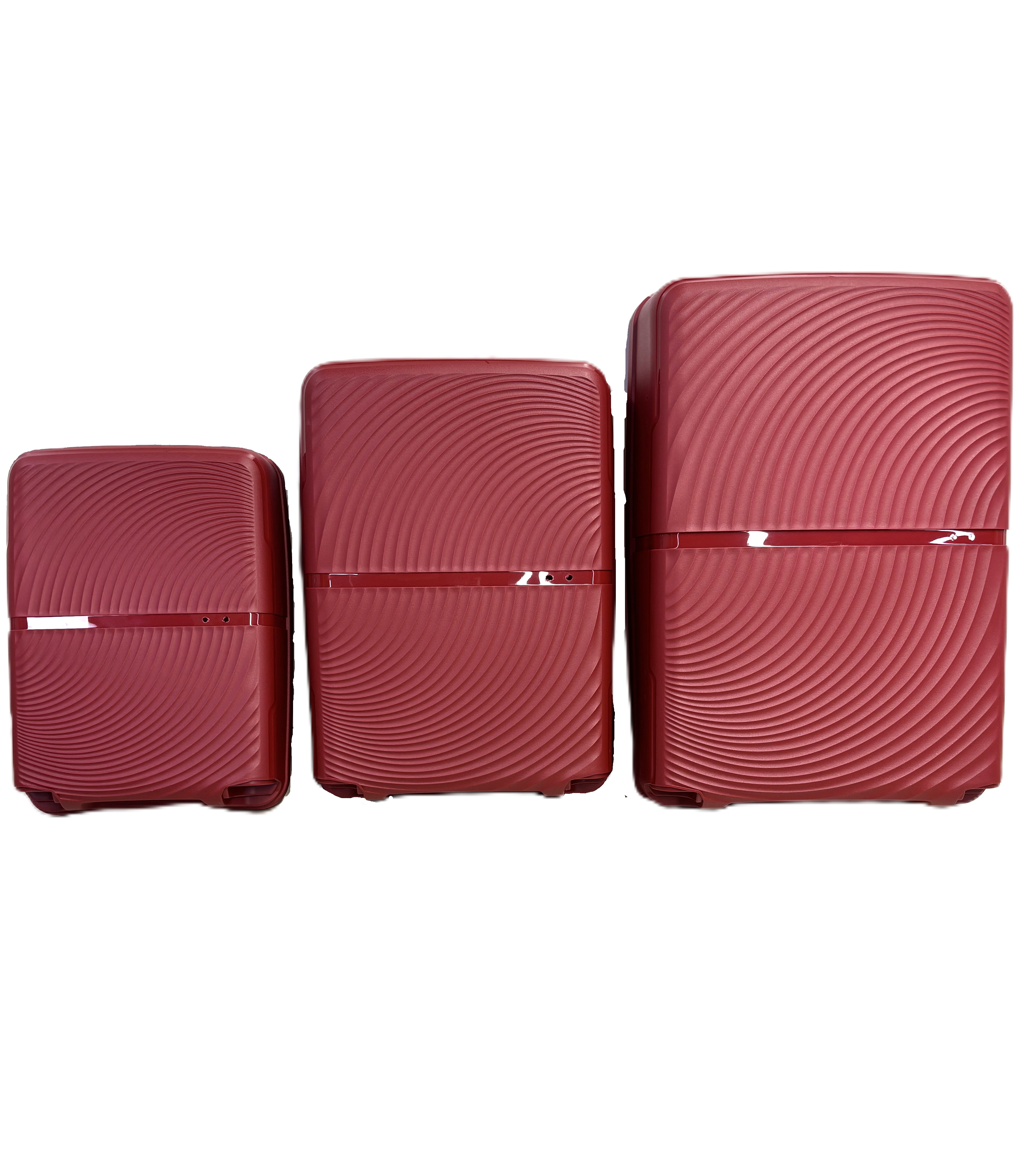 Hành lý PP tùy chỉnh giá rẻ 12 chiếc vali unisex bền