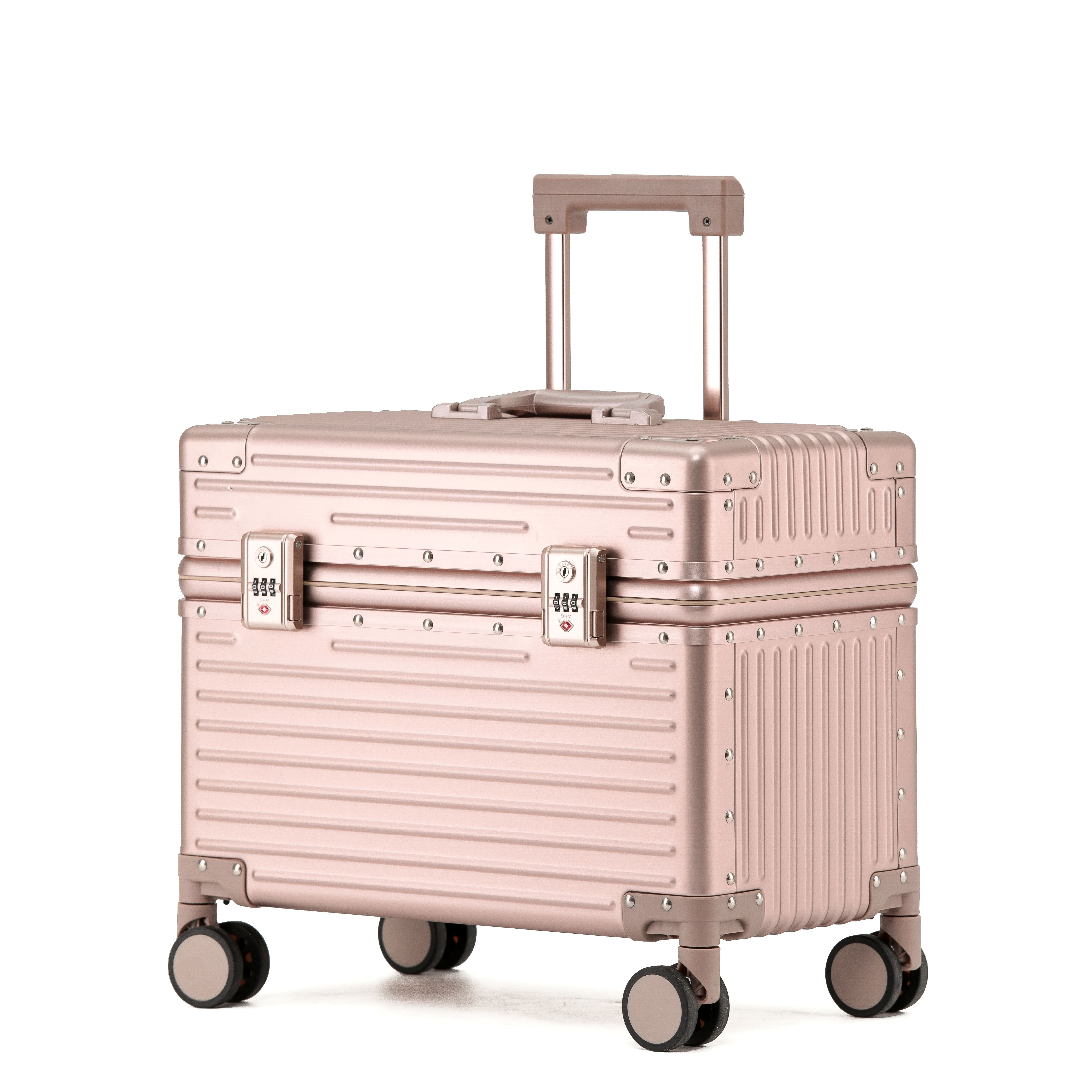 Vali hành lý hợp kim nhôm magie Vali lên máy bay cao cấp 18 inch